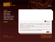 Tablet Screenshot of mv2-evenements.fr